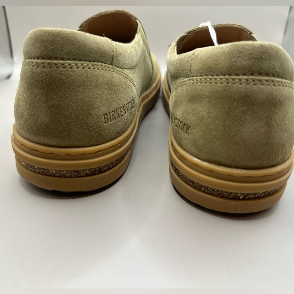 New! Birkenstock Oswego Suede Faded Khaki Sport Shoes Women - Picture 10 of 13